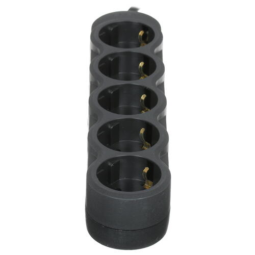 Сетевой фильтр Sven Extender EX-I5 black, 0.5 m, input IEC-320 (C14), 5 outlets СЕЕ 7/4 SV-017378 SV-017378