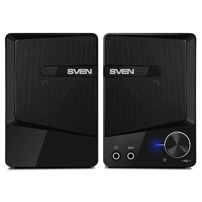 Колонки Sven 248, чёрный, USB, 2.0, мощность 2x3 Вт(RMS) SV-016333 SV-016333