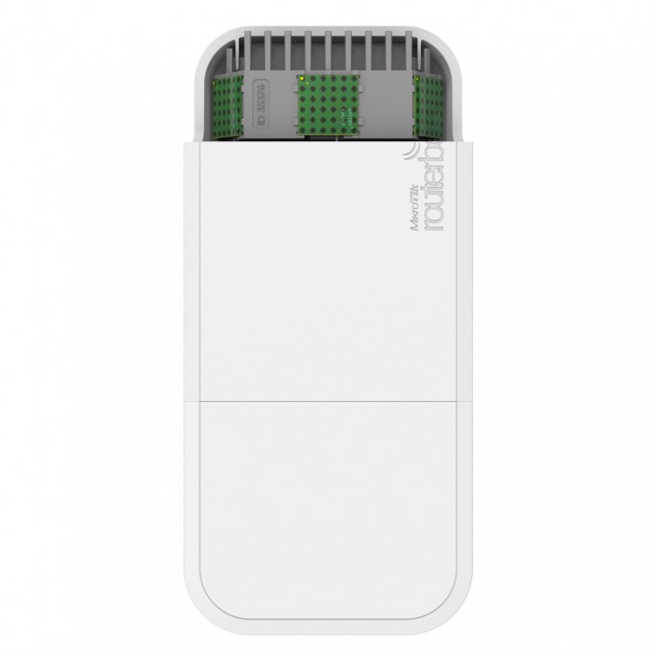 Точка доступа Mikrotik wAP 60Gx3 AP with Phase array 180 degree 60GHz antenna, 802.11ad wireless, 716MHz CPU, 256MB RAM, 1x Gigabit LAN, POE, PSU, outdoor enclosure, RouterOS L4 (AP) RBwAPG-60ad-SA RBwAPG-60ad-SA