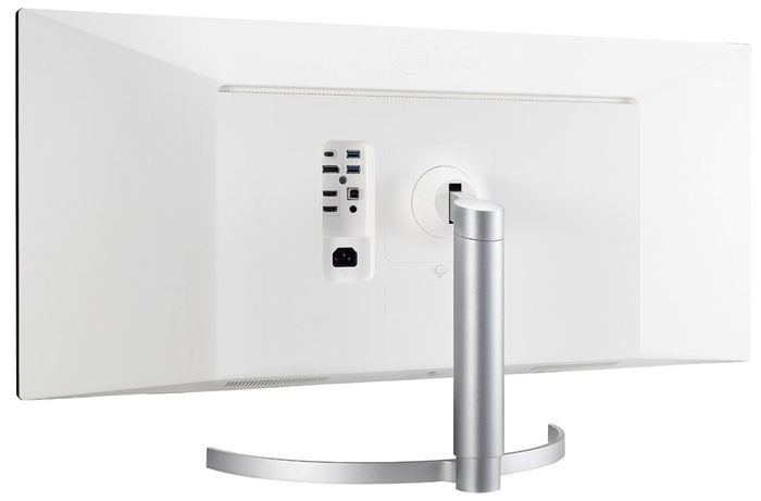 Монитор LG 34" 34WK95U-W белый IPS LED 21:9 HDMI M/M матовая HAS 1200:1 450cd 178гр/178гр 5120x2060 DisplayPort FHD USB 8.8кг 34WK95U-W.ARUZ 34WK95U-W.ARUZ