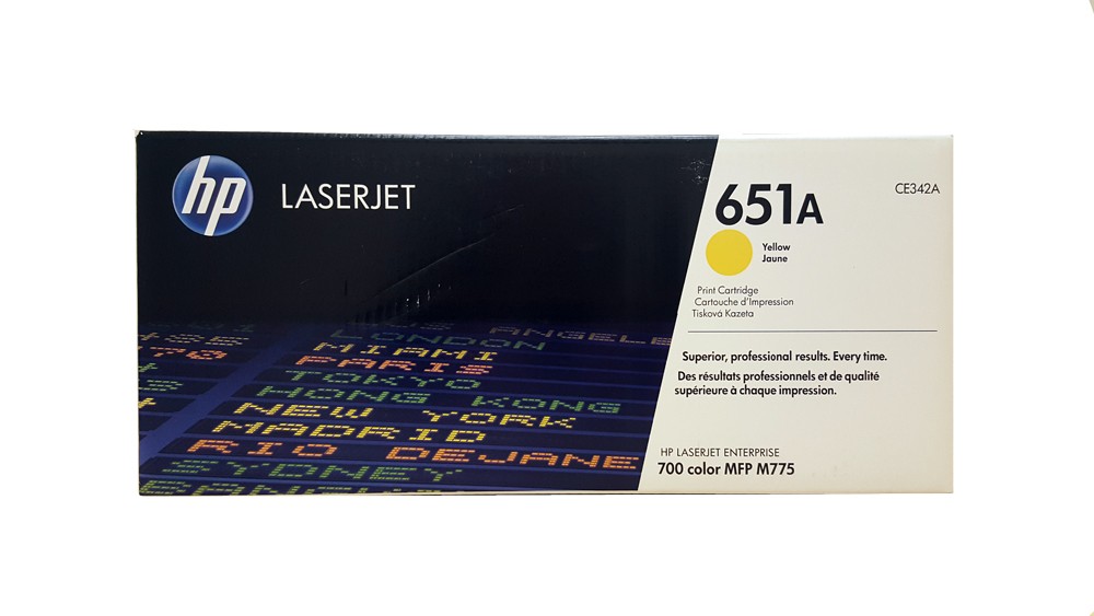 Тонер-картридж HP 651A Yellow для Color LaserJet Enterprise 700 M775dn/f/z/z+ M775fm/M775zm Contract (16000 стр) CE342AC CE342AC