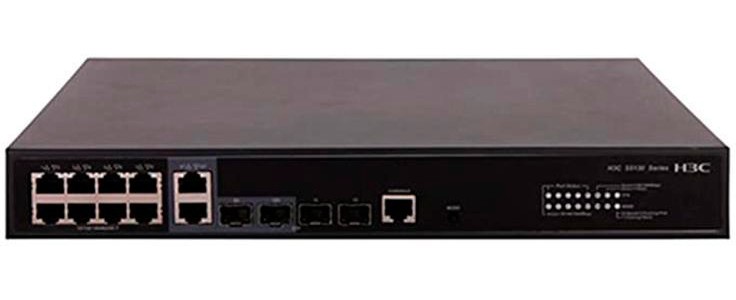 Коммутатор H3C L2 Ethernet Switch with 8*10/100/1000BASE-T PoE+ Ports(AC 125W), 2*GE Combo Ports and 4*1000BASE-X SFP Ports,(AC)  LS-5130S-12TP-HPWR-EI-GL LS-5130S-12TP-HPWR-EI-GL