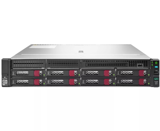 Сервер HPE Proliant DL180 Gen10 Silver 4110 Rack(2U) Xeon8C 2.1GHz(11MB) 1x16GbR1D_2666 S100i(ZM RAID 0 1 10 5) noHDD(8up)LFF noDVD iLOstd 4HPFans 2x1GbEth EasyRK 1x500w(2up) 879512-B21 879512-B21