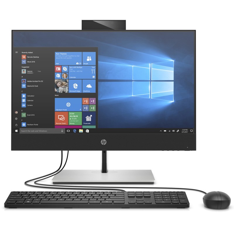 Моноблок HP ProOne 440 G6 23.8" Full HD i5 10500T (2.3)/8Gb/SSD256Gb/UHDG 630/DVDRW/CR/Windows 10 Home 64/GbitEth/90W/клавиатура/мышь/Cam/черный/серебристый 1920x1080 261Q2ES 261Q2ES