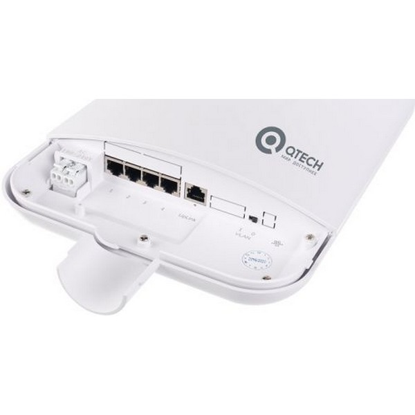 Коммутатор Qtech  PoE 802.3af/at, 1 порт 10/100BASE-T, 4 порта 10/100BASE-T PoE, 4K MAC адресов, встроенный БП, 100-240В AC QSW-1500-5E-I-AC QSW-1500-5E-I-AC