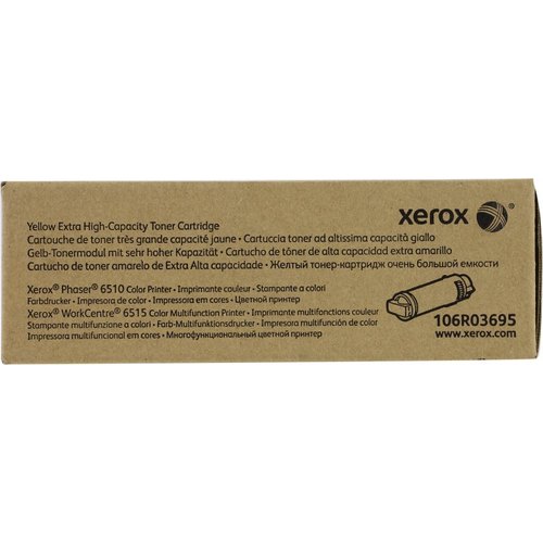 Тонер-картридж Xerox  Желтый (4,3K) Phaser 6510/ WC 6515  106R03695 106R03695