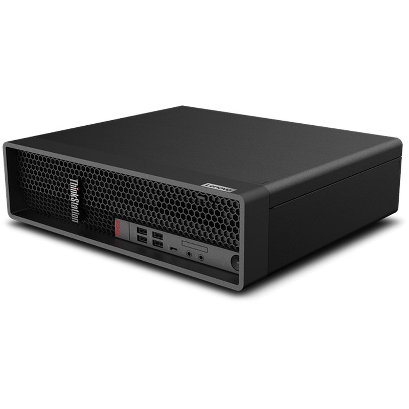 Компьютер Lenovo ThinkStation P340 SFF i5 10400 (2.9)/8Gb/SSD256Gb/UHDG 630/DVDRW/CR/Windows 10 Professional 64/GbitEth/310W/клавиатура/мышь/черный 30DK002HRU 30DK002HRU