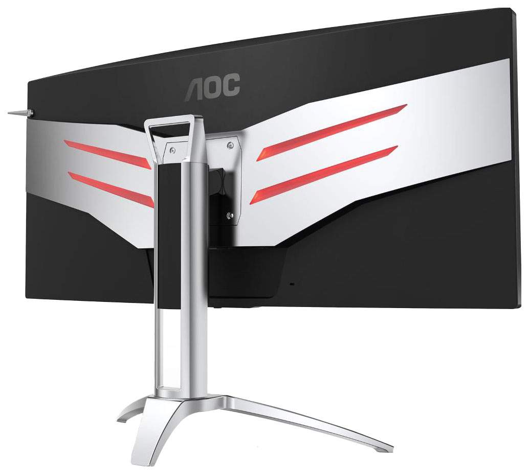 Монитор AOC 35'' LCD [21:9] 2560х1080 MVA, nonGLARE, 300cd/m2, H178°/V178°, 50М:1, 4ms, VGA, DVI, HDMI, DP, USB-Hub, Tilt, HAS, Speakers, Audio out, 3Y, Black AG352QCX AG352QCX