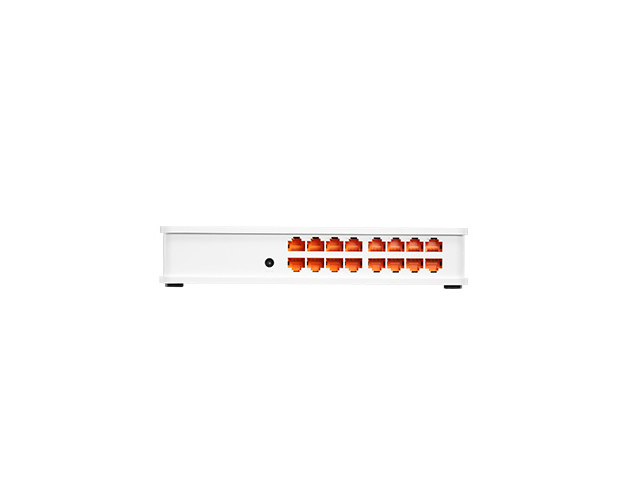 Коммутатор TOTOLINK 10/100Mbps Fast Ethernet, предназначенный для дома или SMB (малый и средний бизнес). Все 16 портов поддерживают автоопределение MDI/MDIX. Корпус оснащен техническими отверстиями для крепления на стене. SW16D SW16D