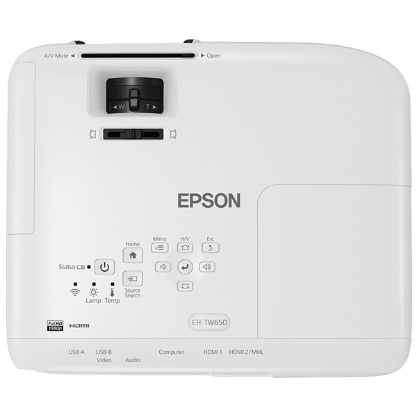 Проектор Epson EH-TW650 LCD 3100Lm (1920x1080) 15000:1 V11H849040 V11H849040 #2