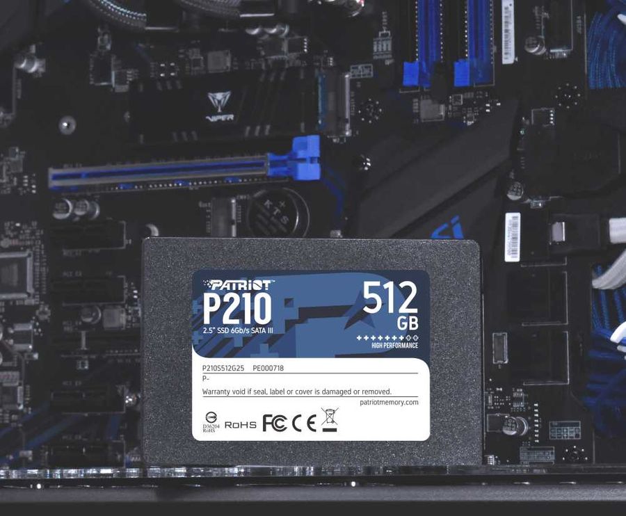 Твердотельный накопитель Patriot P210 SSD 512Gb P210S512G25 P210S512G25 #2