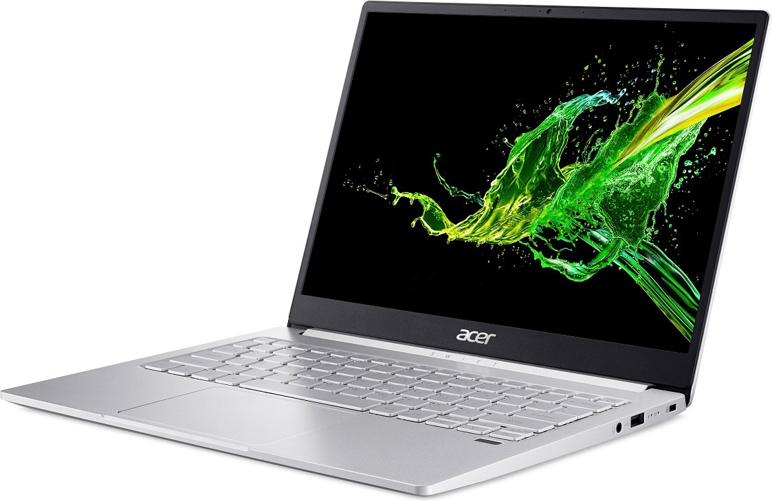 Ультрабук Acer Swift 3 SF313-52-568L Core i5 1035G4/16Gb/SSD512Gb/Intel Iris Plus graphics/13.5"/IPS/QHD (2256x1504)/Windows 10/silver/WiFi/BT/Cam NX.HQXER.005 NX.HQXER.005
