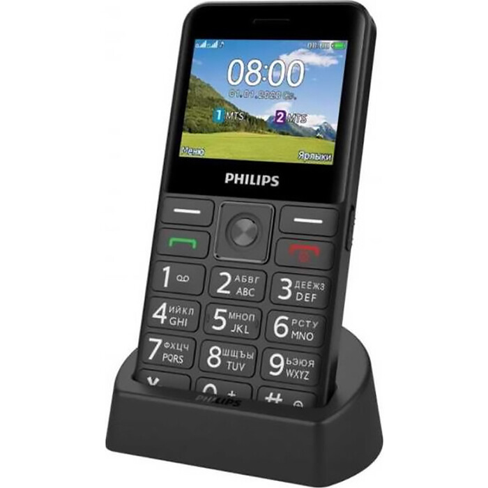 Мобильный телефон Philips  Xenium E207, черный 867000174127 867000174127 #3