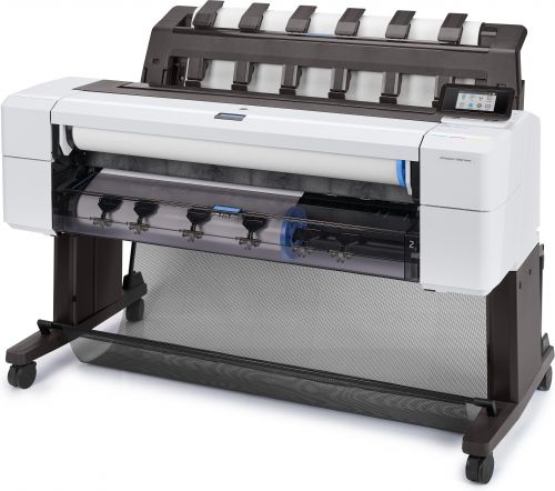 Плоттер HP DesignJet T1600dr PS Printer (36",2400x1200dpi, 3 A1ppm, 128Gb(virtual), 500Gb Enc.HDD, GigEth, stand, media bin, output tray 100, sheetfeed, 2 rollfeed,autocutter, 6 cartr.,warr 2y, repl. L2Y24B) 3EK13A 3EK13A