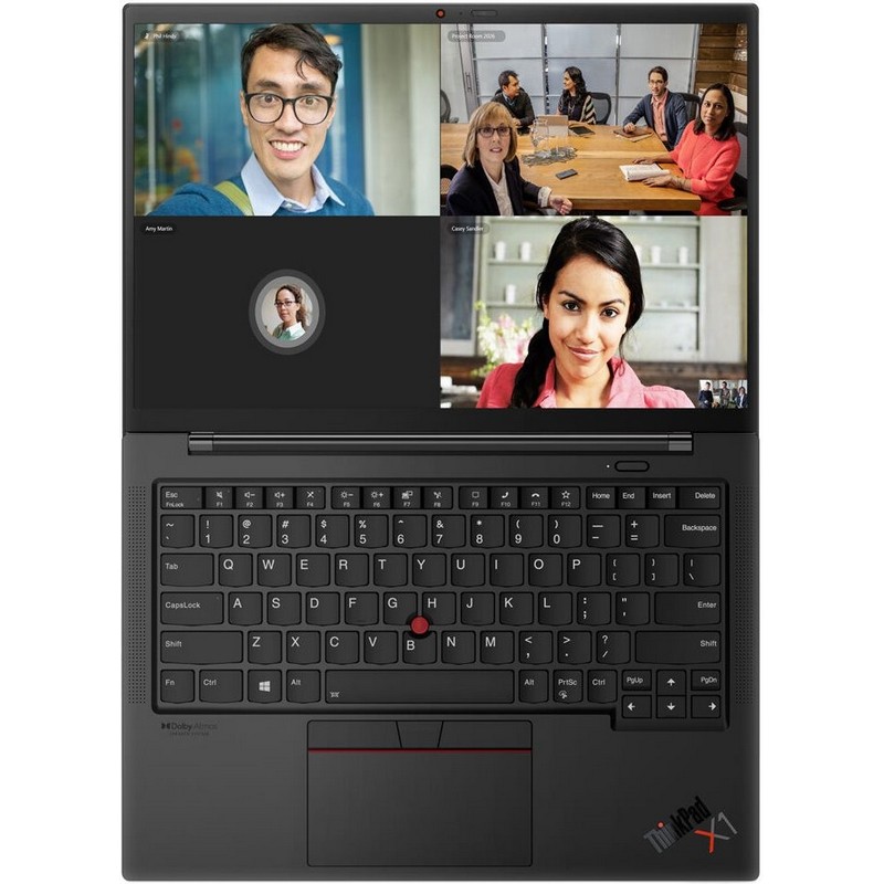 Ноутбук Lenovo ThinkPad Ultrabook X1 Carbon G9 T 14" WUXGA (1920x1200) AG 400N, i7-1165G7 2.8G, 32GB LP4X 4266, 1TB SSD M.2, Intel Iris Xe, WiFi 6, BT, NoWWAN, FPR, IR Cam, 4cell 57Wh, 65W USB-C, Win 10 Pro, 3Y CI 20XW005GRT 20XW005GRT