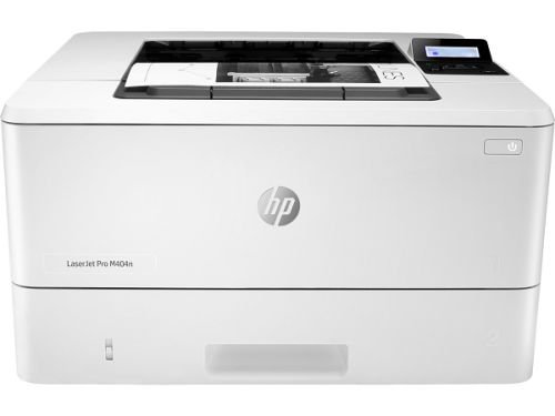 Принтер HP LaserJet Pro M404n (W1A52A) (A4, 1200dpi, 38 ppm, 256 Mb, 2tray 100+250, USB2.0/GigEth,ePrint, AirPrint, 1y warr, cartridge 1500 in box, repl. C5F93A) W1A52A W1A52A