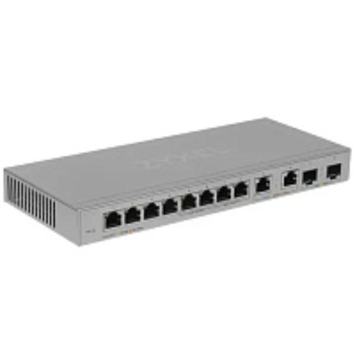 Коммутатор Zyxel 8G 2SFP+ неуправляемый XGS1010-12-ZZ0101F XGS1010-12-ZZ0101F