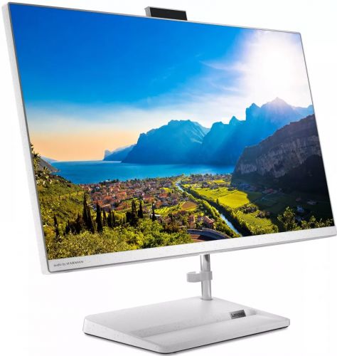 Моноблок Lenovo IdeaCentre AIO 3 27ITL6 27"(1920x1080)/Intel Core i3 1115G4(3Ghz)/8192Mb/256SSDGb/noDVD/Int:Intel UHD Graphics/BT/WiFi/war 1y/8.77kg/white/DOS + Keyboard, mouse USB F0FW00LDRK F0FW00LDRK