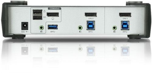 KVM переключатель ATEN 2-Port USB 3.0 DisplayPort KVMP™ Switch (Cables included) CS1912-AT-G CS1912-AT-G