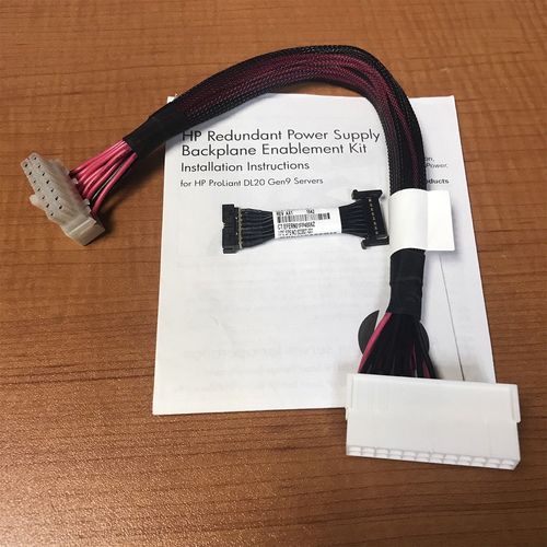 Кабель HPE DL20 Gen9 RPS Backplane Cable Kit 820306-B21 820306-B21
