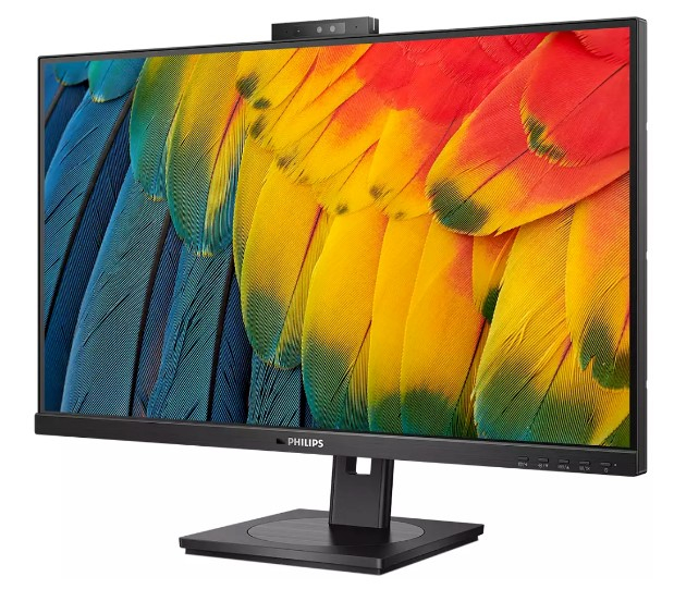 Монитор Philips 23.8" Black с поворотом экрана (IPS, 1920x1080, 75Hz, 4 ms, 178°/178°, 300 cd/m, 50M:1) 24B1U5301H/00 24B1U5301H/00