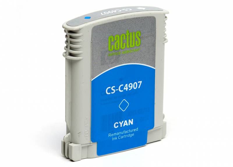 Картридж Cactus струйный CS-C4907 №940 голубой для HP DJ Pro 8000/8500 (2100стр.) CS-C4907 CS-C4907