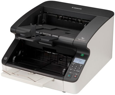 Сканер Canon DR-G2110 (А3, АПД 500 листов, 120 стр/мин, ежедневный объем - 50 000 листов, USB 3.1, LAN, 1 год гарантии) 3150C003 3150C003