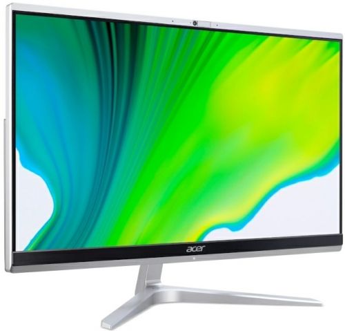 Моноблок Acer Aspire C24-1651 23.8" Full HD Touch i7 1165G7 (2.8) 8Gb SSD512Gb MX450 2Gb CR Eshell GbitEth WiFi BT 135W клавиатура мышь Cam серебристый 1920x1080 DQ.BG8ER.00H DQ.BG8ER.00H