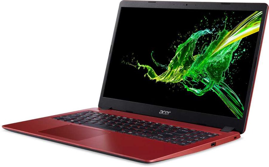 Ноутбук Acer Aspire 3 A315-42G-R8F8 Ryzen 3 3200U/4Gb/SSD256Gb/AMD Radeon R540X 2Gb/15.6"/FHD (1920x1080)/Linux/red/WiFi/BT/Cam/4810mAh NX.HHRER.004 NX.HHRER.004