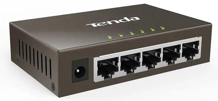 Коммутатор Tenda 5-портовый гигабитный настольный  TEG1005D TEG1005D #2