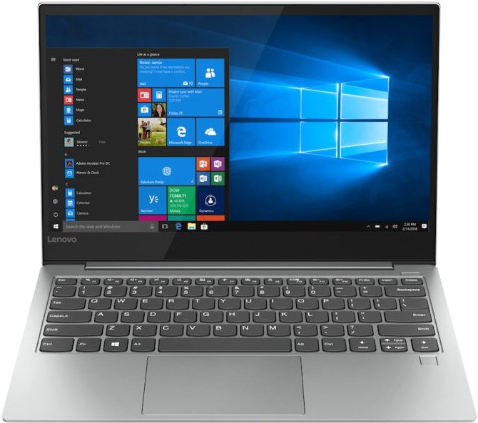 Ноутбук Lenovo ThinkPad Yoga S730-13IWL i5-8265U 1600 МГц 13.3" 1920x1080 16Гб SSD 256Гб нет DVD Intel UHD Graphics 620 встроенная Windows 10 Home платиновый 81J0002LRU 81J0002LRU