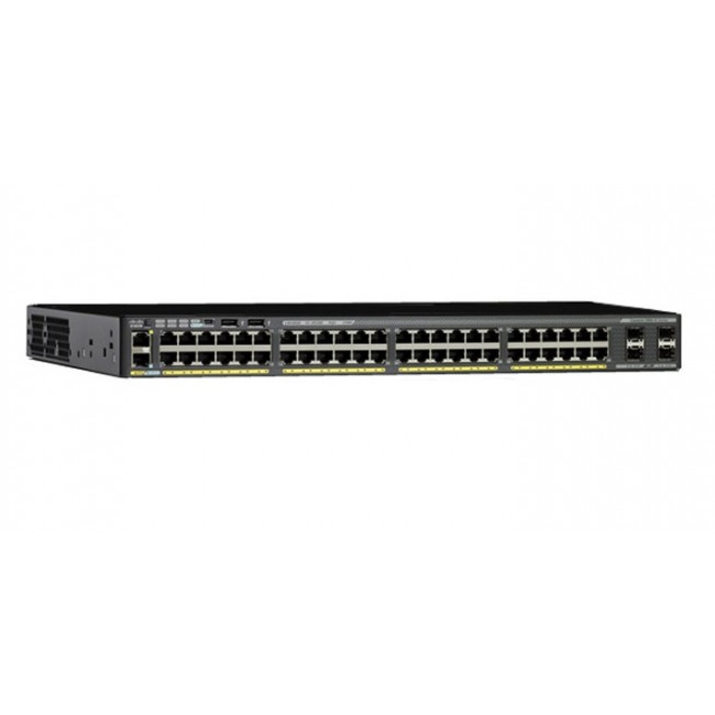 Комммутатор Cisco Catalyst 2960-X 48 GigE PoE 740W, 4 x 1G SFP, LAN Base WS-C2960X-48FPS-L WS-C2960X-48FPS-L