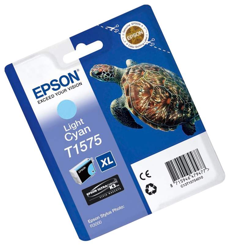 Картридж Epson C13T15754010  для Stylus Photo R3000 (светло-голубой) C13T15754010