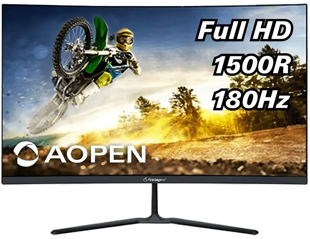 Монитор Aopen 27HC5RS3bmiipx 27" черный VA LED 1ms 16:9 HDMI M/M матовая 250cd 178гр/178гр 1920x1080 180Hz FreeSync Premium DP FHD UM.HW5CD.301 UM.HW5CD.301