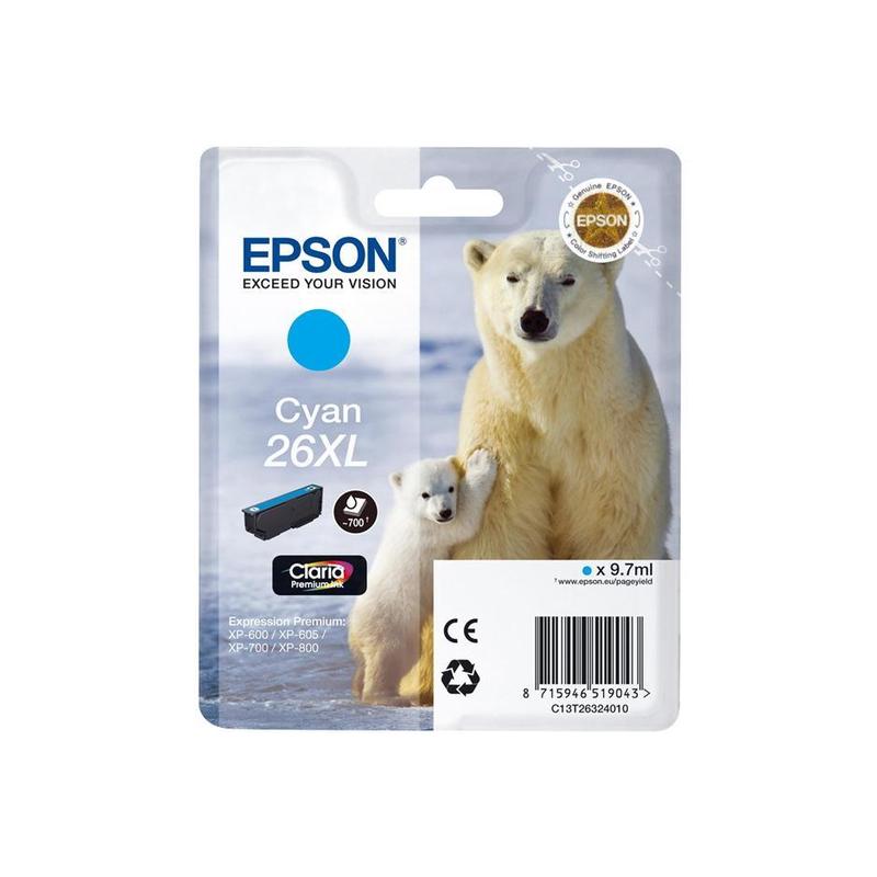 Картридж EPSON C13T26324010 cyan for SX420W/BX305F C13T26324010