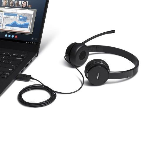 Наушники Lenovo 100 Stereo USB Headset 4XD0X88524 4XD0X88524