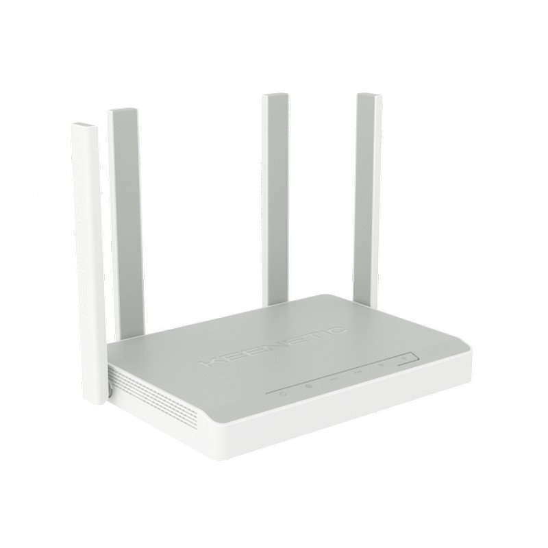Гигабитный интернет-центр Keenetic Giga SE с двухдиапазонным Mesh Wi-Fi AC1300, двухъядерным процессором, 5-портовSmart, DSL, USB 3.0 и 2.0 KN-2410 KN-2410