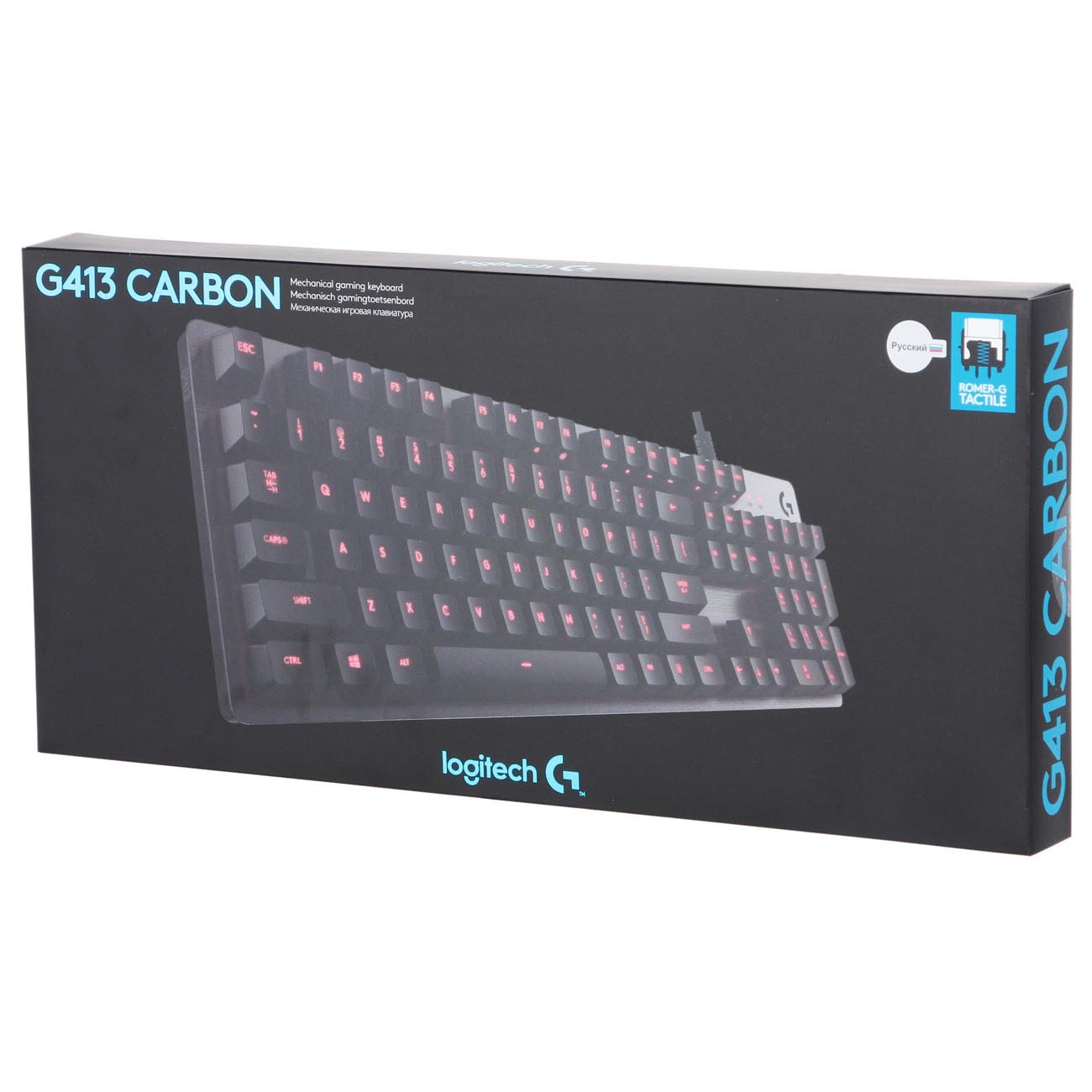 Клавиатура Logitech G413 CARBON 920-008309 920-008309 #1