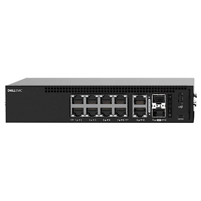 Коммутатор Dell EMC Switch N1108T-ON, L2, 8 ports RJ45 1GbE, 2 ports SFP 1GbE 3YPSNBD (210-AJIW) N1108T-ON N1108T-ON