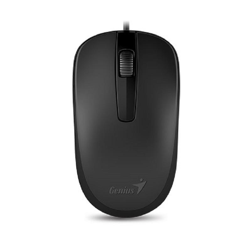 Мышь Genius Mouse DX-120, Optical, USB, 1000dpi, Black, подходит под обе руки 31010010400 31010010400