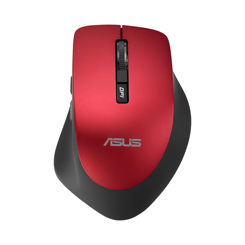 Мышь Asus WT425 красный оптическая (1600dpi) беспроводная USB2.0 для ноутбука (5but) (90XB0280-BMU03 90XB0280-BMU030