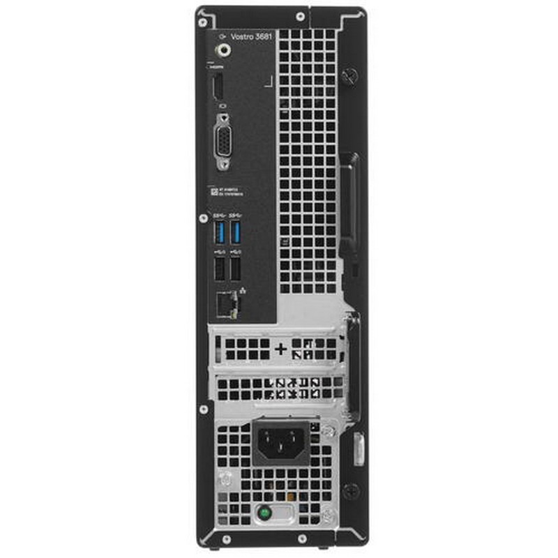 Компьютер Dell Vostro 3681 SFF i3 10100 (3.6)/8Gb/1Tb 7.2k/SSD256Gb/UHDG 630/CR/Linux/GbitEth/WiFi/BT/200W/клавиатура/мышь/черный 3681-9894 3681-9894