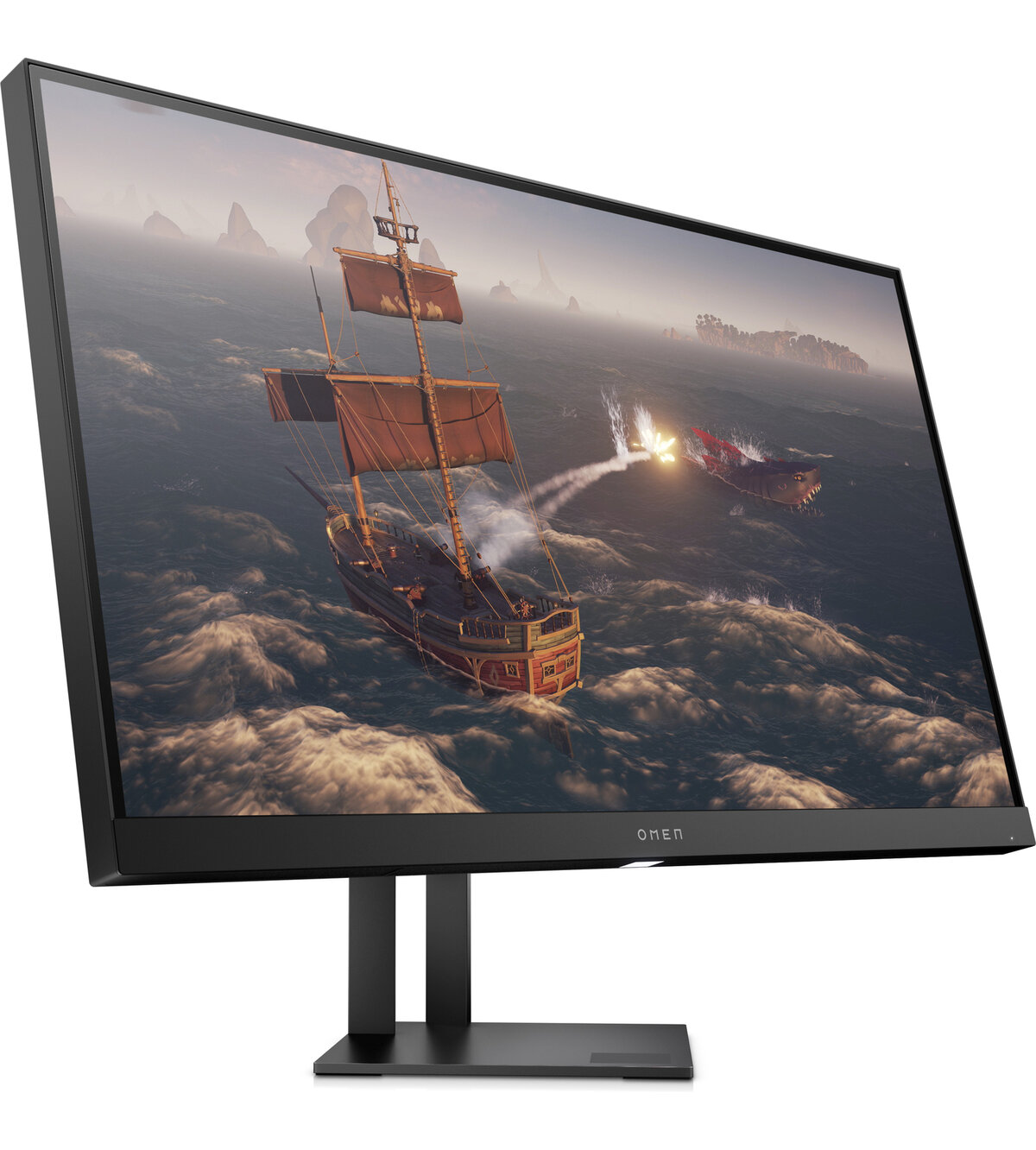Монитор HP 27" OMEN Monitor 2560x1440, IPS, 16:9, 350 cd/m2, 1000:1, 1ms, 170°/160°, DP, HDMI, USB 3.0х3, FreeSync, 165 Hz, tilt, height, Black 8AC94AA 8AC94AA