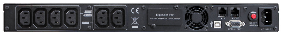 Источник бесперебойного питания CyberPower Line-Interactive, 1500VA/900W, 4+2 IEC-320 С13, USB&Serial, RJ11/RJ45, SNMPslot, LCD дисплей, Black OR1500ELCDRM1U OR1500ELCDRM1U