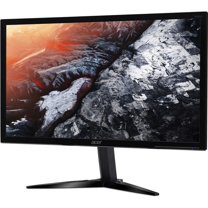 Монитор Acer 23,6" KG241QSbiip (16:9)/TN+Film(LED)/1920x1080/144Hz (165Hz Overclock)/1ms (G2G), 0.5ms (min)ms/300nits/1000:1/2xHDMI(2.0)+DP(1.2)/HDMI FreeSync/Black with red stripes on footstand UM.UX1EE.S01 UM.UX1EE.S01 #2