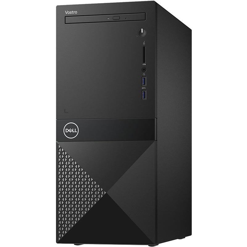 Персональный компьютер Dell Vostro 3670 MT  i5-9400/8192Mb/256GbSSD/DVDrw/Int:Intel UHD Graphics 630/BT/WiFi/1y Basic NBD/5.27kg/black/W10Pro + MCR 3670-5482 3670-5482