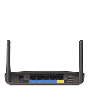 Маршрутизатор Linksys EA6100-EK LINKSYS,SMART WI-FI ROUTER AC1200 w/FE EA6100-EK EA6100-EK