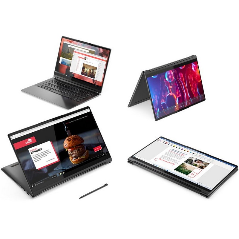 Ноутбук-трансформер Lenovo Yoga 9 14ITL5 Core i7 1185G7/16Gb/SSD1Tb/Intel Iris Xe graphics/14"/Touch/UHD (3840x2160)/Windows 10/black/WiFi/BT/Cam 82BG003QRU 82BG003QRU