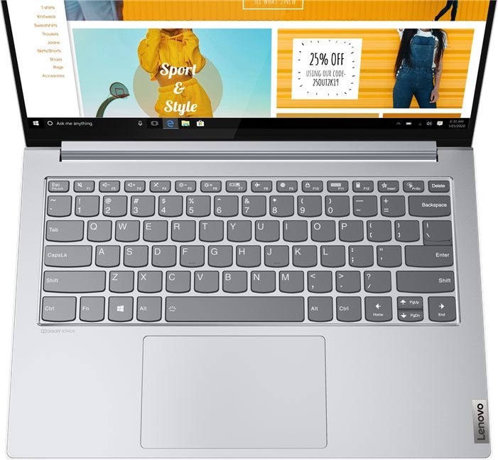 Ультрабук Lenovo Yoga S7 Pro 14ACH5 Ryzen 7 5800H/16Gb/SSD1Tb/AMD Radeon/14"/IPS/2.8K (2880x1800)/Windows 10/silver/WiFi/BT/Cam 82MS0022RU 82MS0022RU