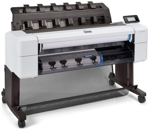 Плоттер HP DesignJet T1600dr Printer (36",2400x1200dpi, 3 A1 ppm, 128Gb(virtual), 500Gb Enc. HDD, GigEth, stand, media bin, output tray 100, sheetfeed, 2 rollfeed,autocutter, 6 cartr.,warr 2y, repl. L2Y23A) 3EK12A 3EK12A